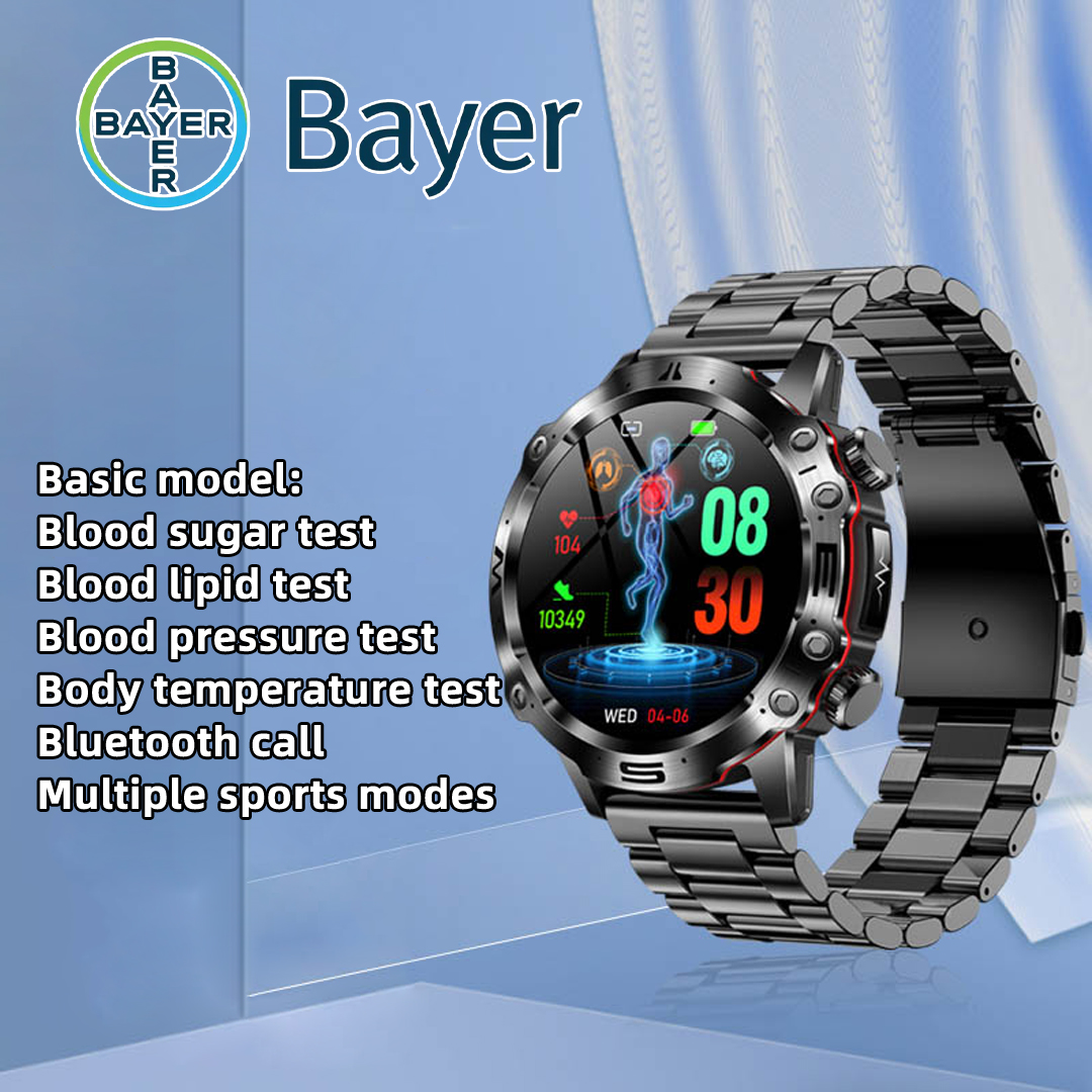 Model de bază: măsoară glicemia, lipidele din sânge, tensiunea arterială, temperatura corpului, apeluri Bluetooth, moduri sportive multiple, încărcare wireless